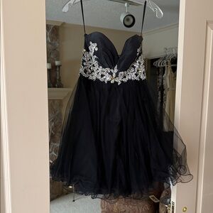 Allure Black Evening Dress